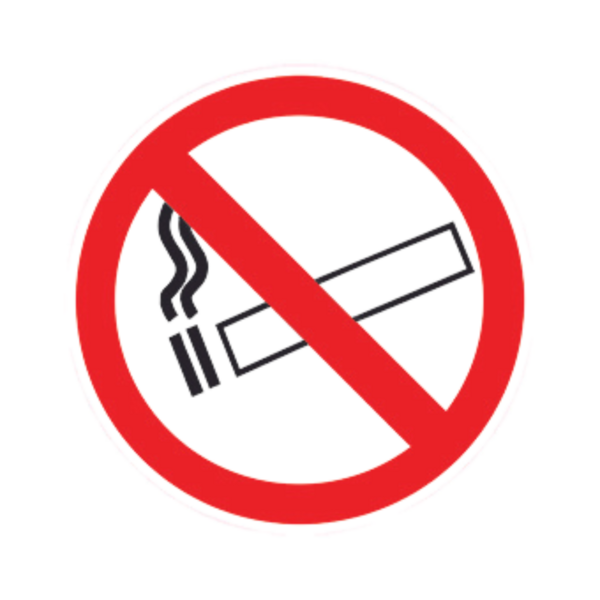 Balise Sticker Interdiction de fumer BALI-STI088